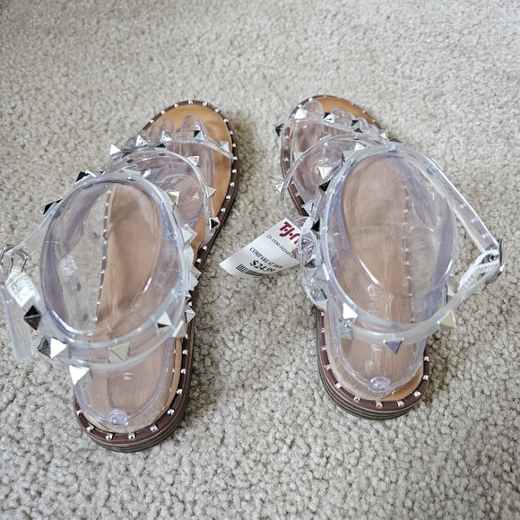 Nwts Madden Girl Studded Sandals 8 - Picture 2 of 7